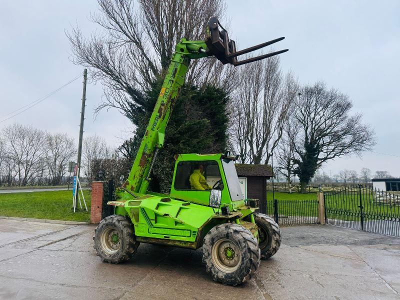 MERLO P30.7 SX 4WD TELEHANDLER *6446 HOURS* C/W PALLET TINES*PERKINS ENGINE*