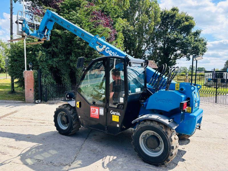 GENIE GTH2506 4WD TELEHANDLER *YEAR 2015, ONLY 930 HOURS* C/W PALLET TINES *VIDEO*