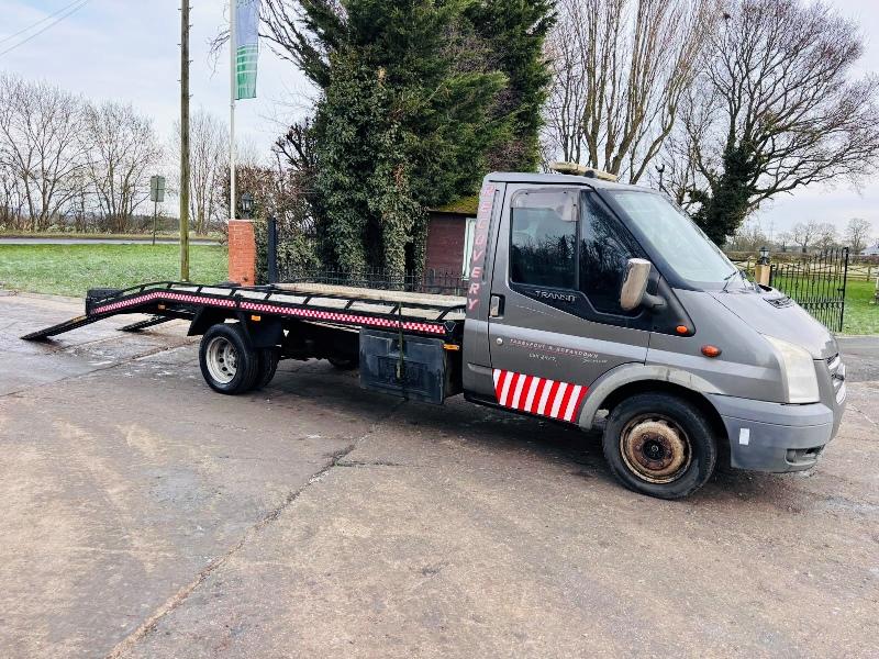 FORD TRANSIT RECOVERY TRUCK *MOT'D TILL OCTOBER 2025* C/W WINCH *NO VAT*