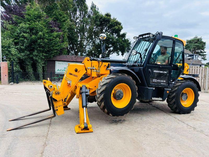 JCB 533-105 4WD TELEHANDLER *YEAR 2018, 10.5 METER REACH* C/W PALLET TINES *VIDEO*