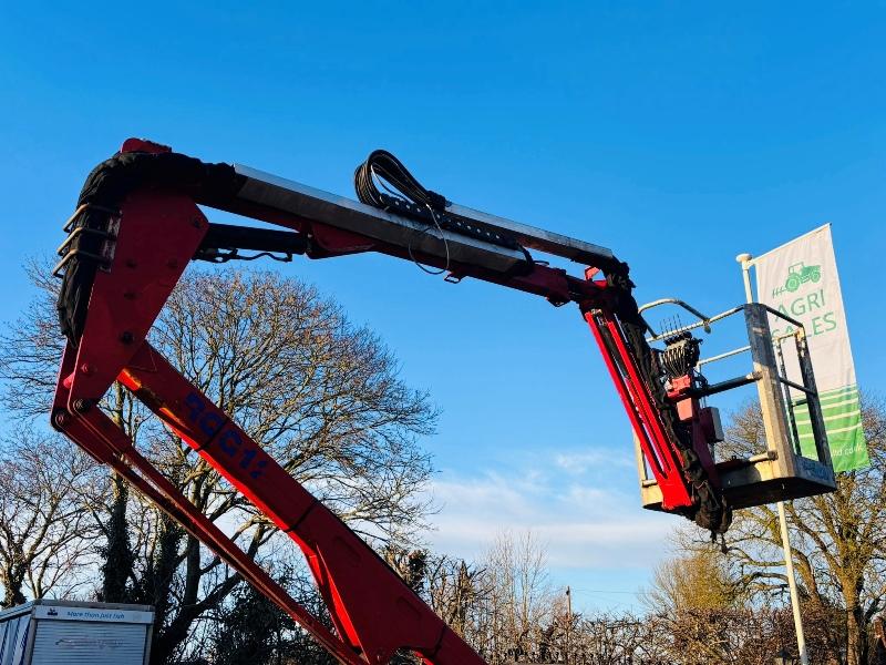 PLATFORM RQG12AD TRACKED MAN LIFT C/W RUBBER TRACKS 