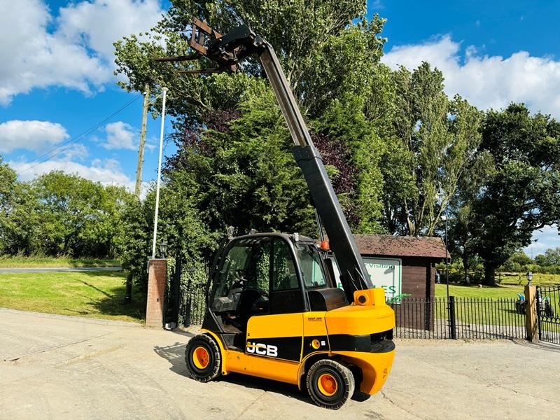 JCB TLT30D TELETRUCK *YEAR 2013* C/W PALLET TINES *VIDEO*