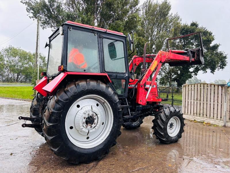 BELARUS 920 4WD TRACTOR *1238 HOURS* C/W LOADER, MUCK FORK, BUCKET & BALE SPIKE *VIDEO*