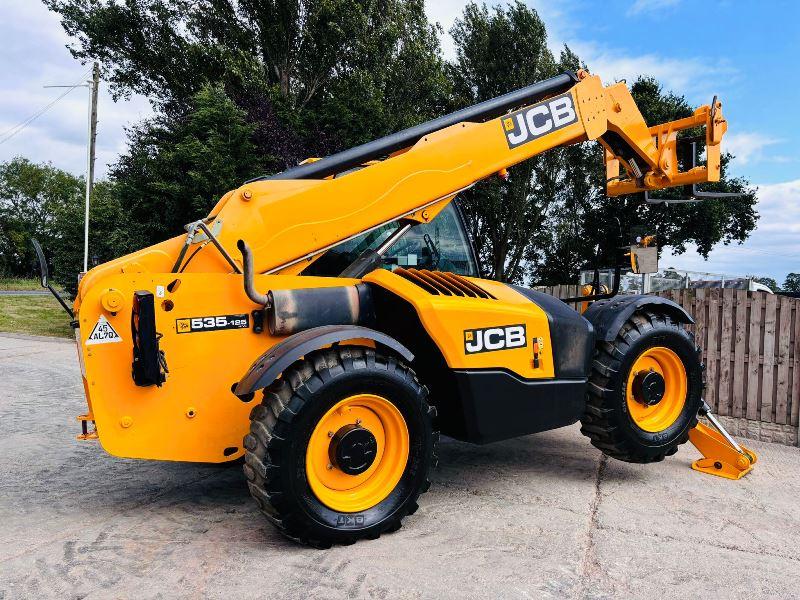 JCB 535-125 4WD TELEHANDLER *YEAR 2015, 12.5 METER REACH* C/W TINES *TINES*