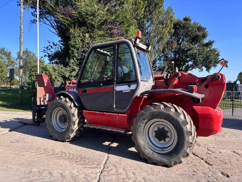 MANITOU MT1740 4WD TELEHANDLER *17 METER REACH* C/W PALLET TINES *VIDEO*