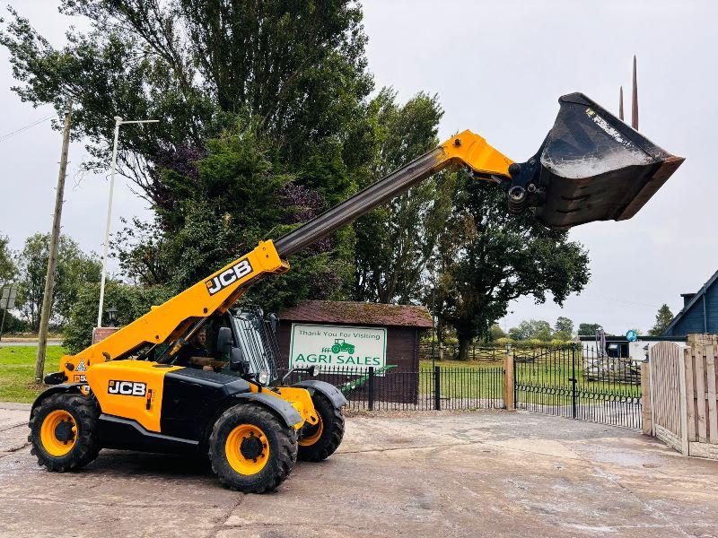 JCB 525-60 4WD TELEHANDLER *YEAR 2019* C/W BUCKET & PALLET TINES *VIDEO*