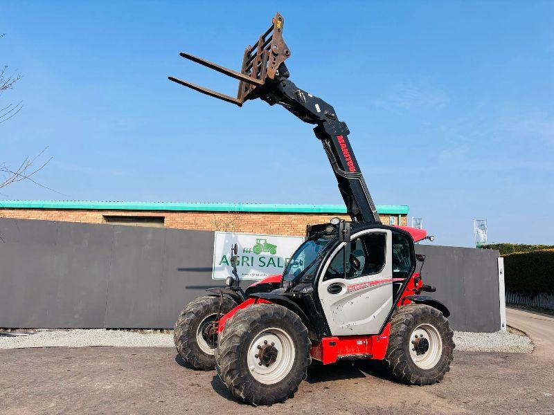 MANITOU MLT 635 130 PS TELEHANDLER*AG SPEC *C/W PALLET TINES*YEAR 2017*VIDEO*