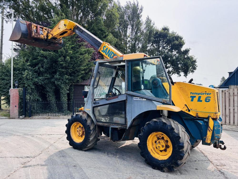 SANDERSON TL6ST 4WD TELEHANDLER *AG-SPEC* C/W BUCKET & PICK UP HITCH *VIDEO*