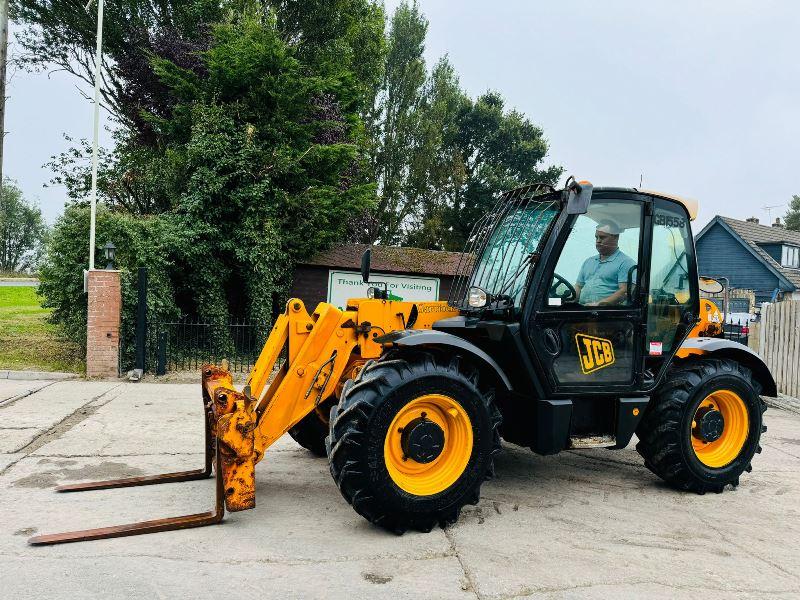 JCB 531-70 4WD TELEHANDLER * YEAR 2012, ONLY 3781 HOURS* C/W PALLET TINES *VIDEO*