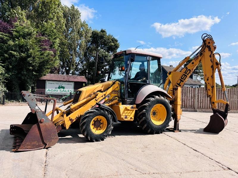 NEW HOLLAND NH95 4WD BACKHOE DIGGER C/W EXTENDING DIG *VIDEO*