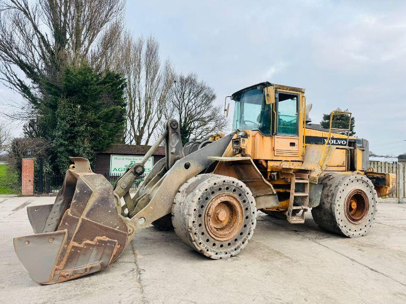 VOLVO L150C LOADING SHOVEL *C/W SOLID TYRES*