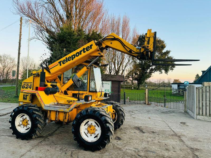 SANDERSON 624 TURBO TELEHANDLER *AG-SPEC* C/W PICK UP HITCH *VIDEO*