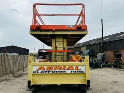 JLG 210-25 4WD SCISSOR LIFT *21 METER WORKING HEIGHT* C/W EXTENDABLE PLATFORM *VIDEO*