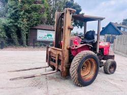 MASSEY FERGUSON MF1030 ROUGH TERRIAN FORK LIFT C/W SIDE SHIFT *VIDEO*