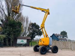 HAULOTTE HA18PX AIREL PLATFORM *18M REACH* C/W 4 WHEEL STEER *VIDEO*