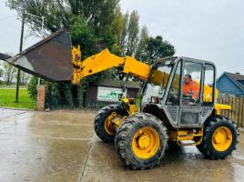 JCB 525-58 4WD TELEHANDLER *AG-SPEC* C/W BUCKET, PALLET TINES & TINE EXTENSIONS *VIDEO*