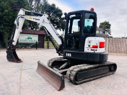 BOBCAT E45 TRACKED EXCAVATOR *YEAR 2019, ONLY 1700 HOURS* C/W QUICK HITCH *VIDEO*