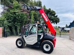 MANITOU MT420 4WD TELEHANDLER *YEAR 2018, 1899 HOURS* C/W PALLET TINES *VIDEO*