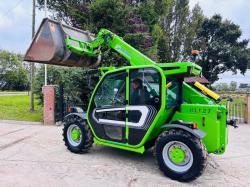 MERLO P27.6 TURBO TELEHANDLER *YEAR 2021* C/W PALLET TINES & BUCKET *VIDEO* 