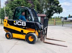 JCB TLT30 TELETRUCK *YEAR 2017* C/W PALLET TINES & SIDE SHIFT 