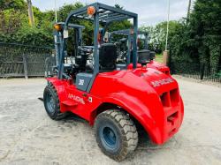 UNUSED APACHE FR30 ROUGH TERRIAN FORKLIFT *YEAR 2024, ONLY 2 LEFT* VIDEO*