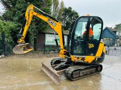 JCB 8026 TRACKED EXCAVATOR *ZERO SWING, YEAR 2017, 3325 HOURS* C/W BUCKET *VIDEO*