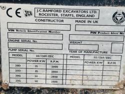 JCB TLT25D TELETRUCK C/W PALLET TINES & FULLY GLAZED CABIN