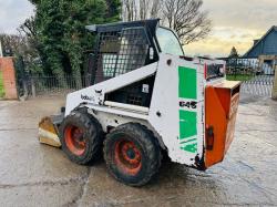 BOBCAT 645 SKIDSTEER C/W BUCKET *VIDEO*