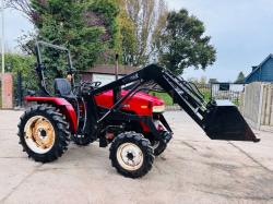 SIROMER 254 4WD TRACTOR CW LOADER & BUCKET *VIDEO*