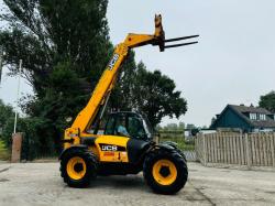 JCB 535-95 4WD TELEHANDLER C/W JOYSTICK CONTROL & PALLET TINES *VIDEO*