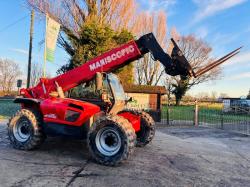 MANITOU MLT845 4WD TELEHANDLER C/W PALLET TINES 