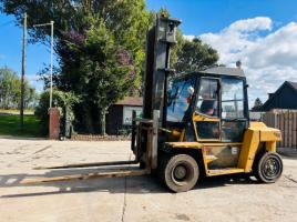 CATERPILLAR DP70 DIESEL FORKLIFT C/W PALLET TINES *VIDEO*