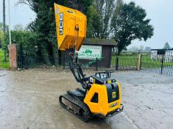 JCB HTD05 HIGH TIP PEDESTRIAN TRACKED DUMPER *YEAR 2019* VIDEO *