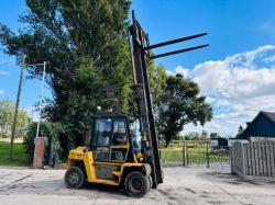 CATERPILLAR DP70 DIESEL FORKLIFT C/W PALLET TINES *VIDEO*