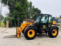 JCB 535-95 4WD TELEHANDLER C/W JOYSTICK CONTROL & PALLET TINES *VIDEO*