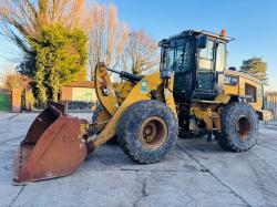 CATERPILLAR 924K 4WD LOADING SHOVEL *YEAR 2015* C/W BUCKET 