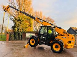 JCB 535-140HI-VIZ 4WD TELEHANDLER *14 METER REACH,  YEAR 2014* C/W TINES *VIDEO*