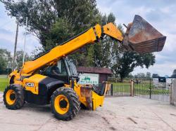 JCB 535-140HI-VIZ 4WD TELEHANDLER *14 METER REACH,  YEAR 2015* C/W BUCKET *VIDEO*