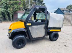 JCB GROUNDHOG 4X4 UTV *YEAR 2010* NON RUNNER DIESEL ISSUE *VIDEO*