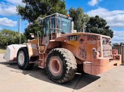 CATERPILLAR 962G 4WD LOADING SHOVEL C/W BUCKET *VIDEO*