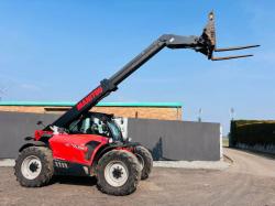 MANITOU MLT 635 130 PS TELEHANDLER*AG SPEC *C/W PALLET TINES*YEAR 2017*VIDEO*