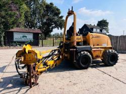 VERMEER RT850 4WD PIPE LAYER C/W VIBRATING PLOW *VIDEO*