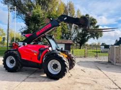 MANITOU MLT630 4WD TELEHANDLER *YEAR 2021, AG-SPEC* C/W PICK UP HITCH *VIDEO*