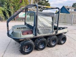 ARGOCAT V899-45 8WD AMPHIBIOUS VEHICLE C/W CANOPY 