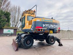 HYUNDAI 200W-7A 4WD WHEELED EXCAVATOR *ROAD REGISTERED* C/W QUICK HITCH *VIDEO*