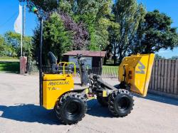 MECALAC TA1 1 TON HIGH TIP DUMPER YEAR 2018 C/W ROLE BAR *VIDEO*