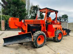 DITCH WITCH 7610DD 4WD TRENCHER C/W FRONT WEIGHTS & BLADE 