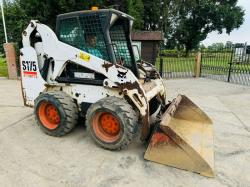 BOBCAT S175 HIGH LIFT SKIDSTEER *HIGH FLOW* C/W BUCKET *VIDEO*