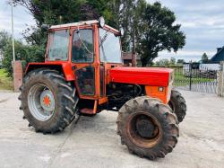 UNIVERSAL 640 DTC 4WD TRACTOR C/W DUNCAN CAB 