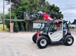 MANITOU MT420 4WD TELEHANDLER *YEAR 2018, 1899 HOURS* C/W PALLET TINES *VIDEO*